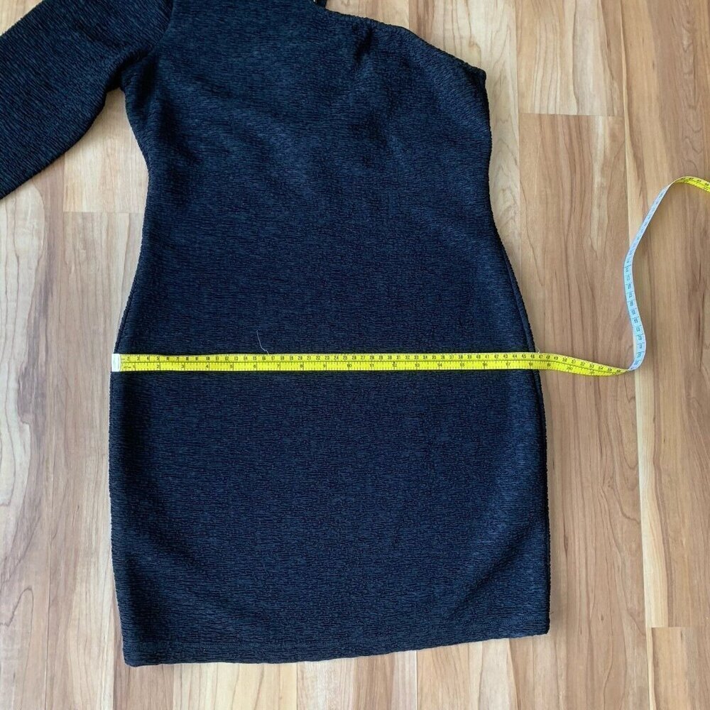 BCBGeneration Medium Black Bodycon One Shoulder C… - image 6